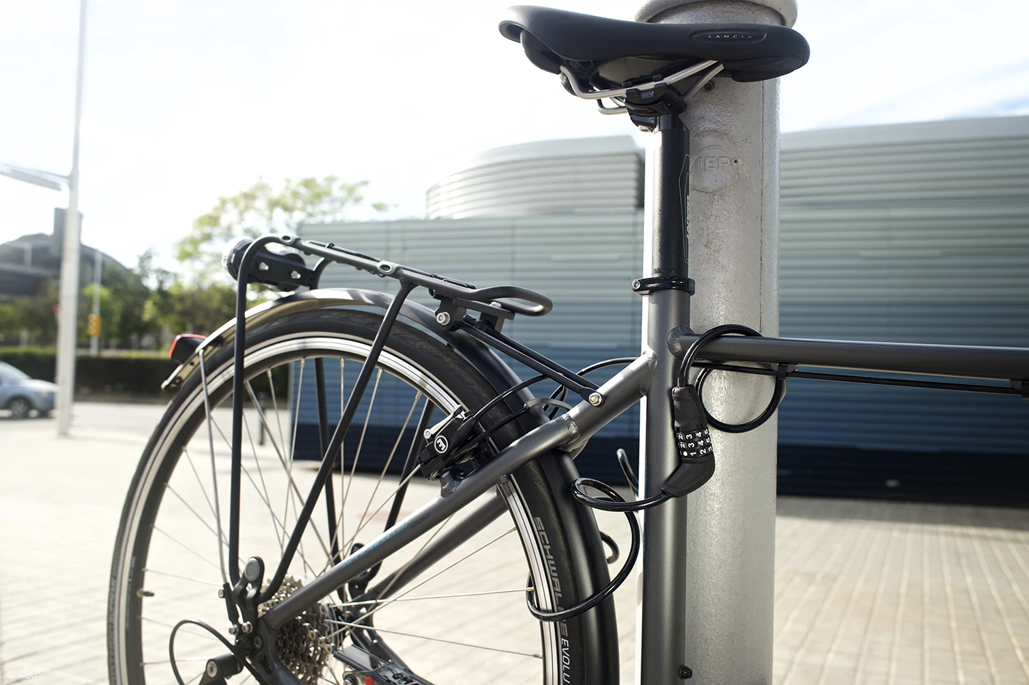 Antivol vélo spirale à code - Urban Wheelers